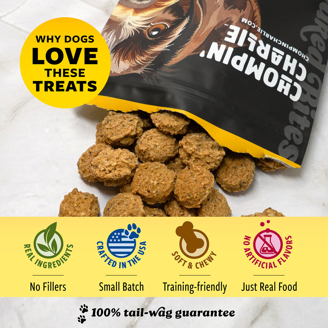 Bacon Cheeseburger Flavor Dog Treats